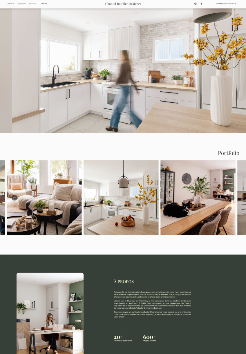 Exemple de création de site web optimisé pour le SEO local